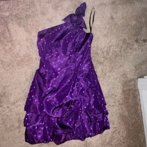 Purple Mini Dress